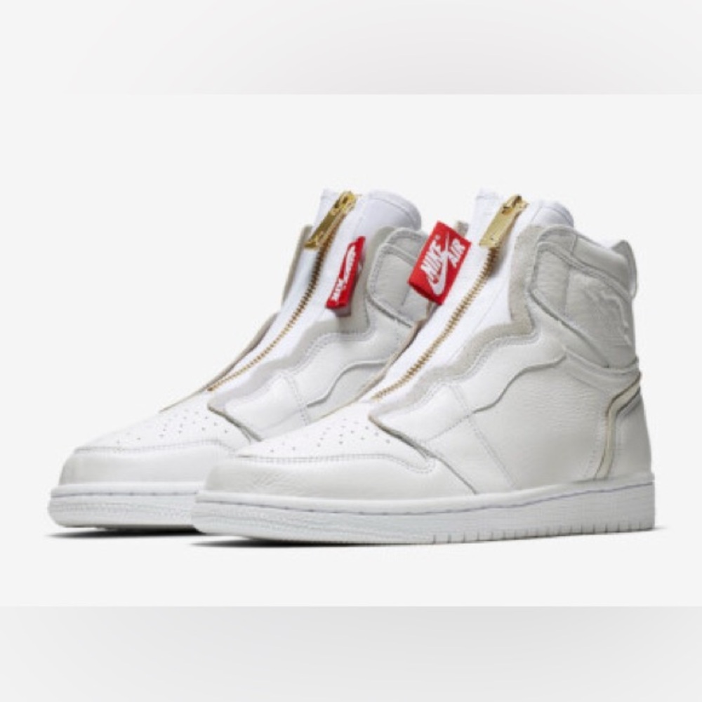 Air Jordan 1 Retro High Zip White